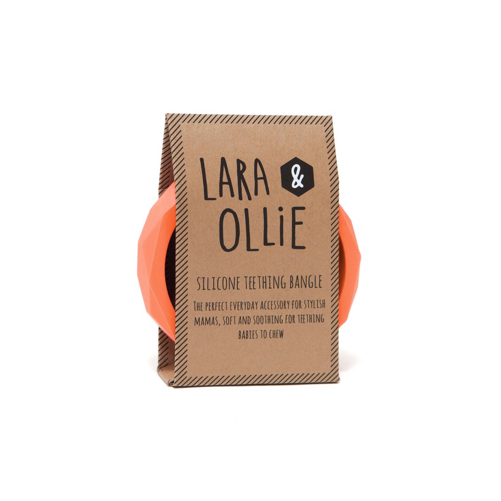 LARA AND OLLLIE - Bracelet Silicone Bangle Apricot
