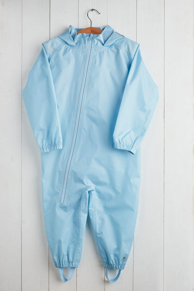 GRASS & AIR - Toddler Puddlesuit in Baby Blue