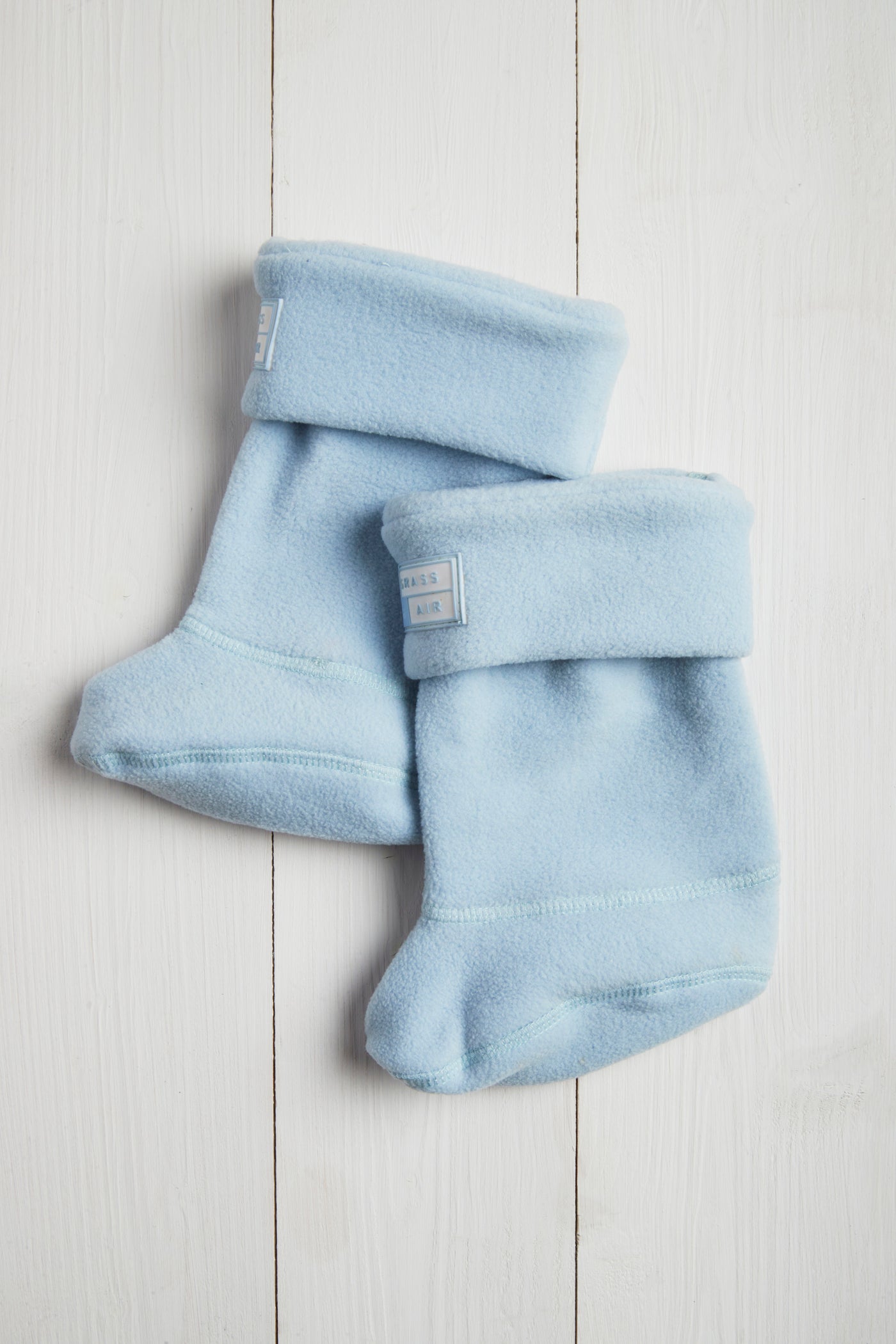 GRASS & AIR - Infant Welly Socks in Baby Blue