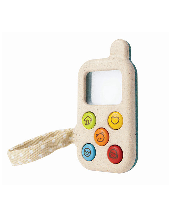 PLAN TOYS - My First Mobile Phone Wooden Toy