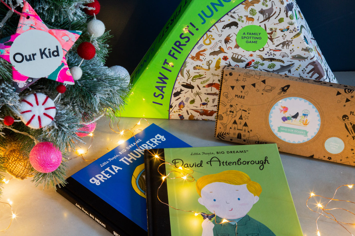 A selection of Christmas gift ideas for children