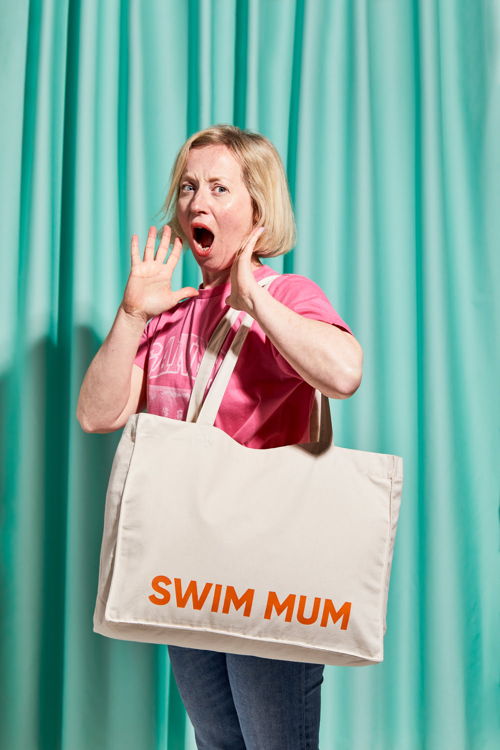Swim Mum Tote Bag by Our Kid