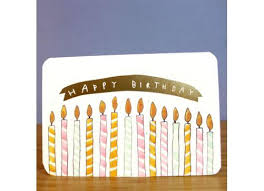 LAURA SKILBECK -   Birthday Candle Card