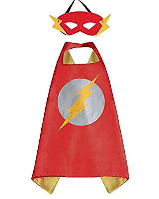 Superhero Cape and Mask - Flash
