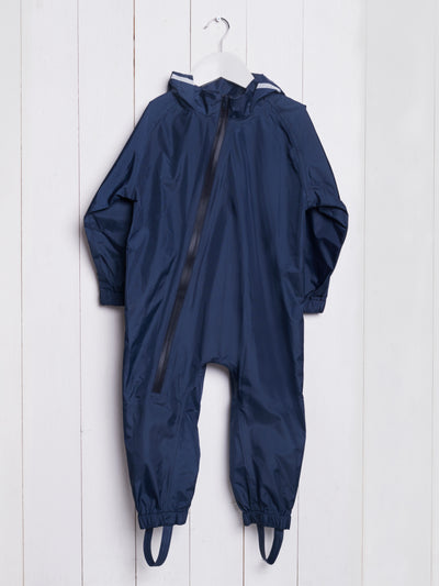 GRASS & AIR - Toddler Puddlesuit in Navy
