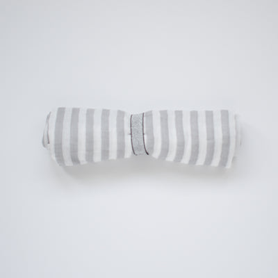 OUR KID - Grey Stripe Large Muslin Square