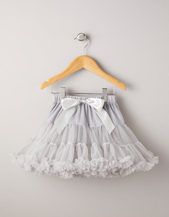 Pale Grey Tutu Skirt Age 0-8 for baby, toddler and children Our Kid