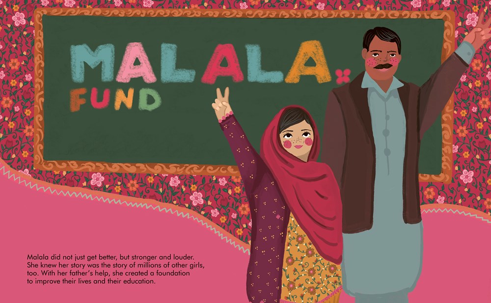 Little People Big Dreams - Malala Yousafzai Book