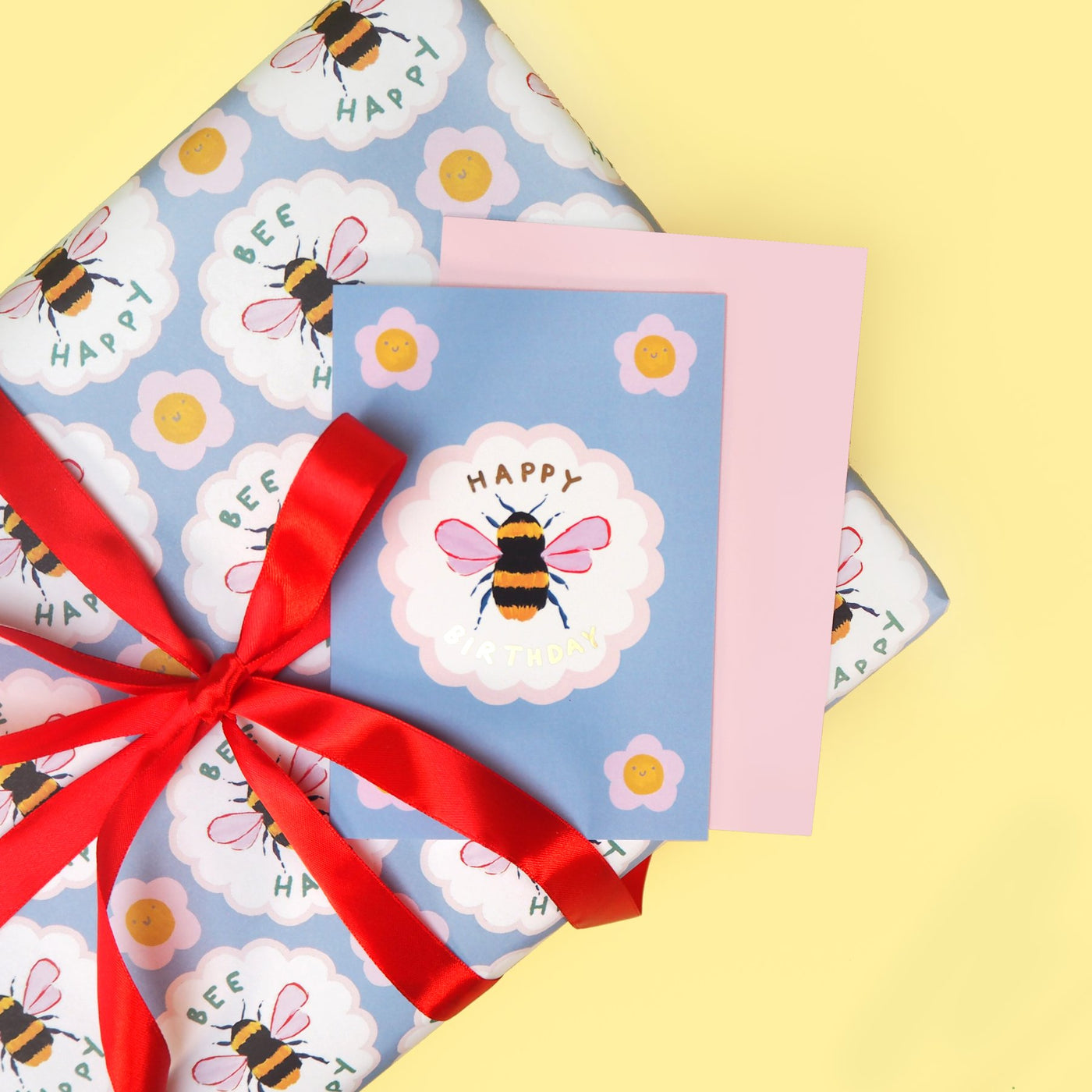 Eleanor Bowmer:  Bee Gift Wrap