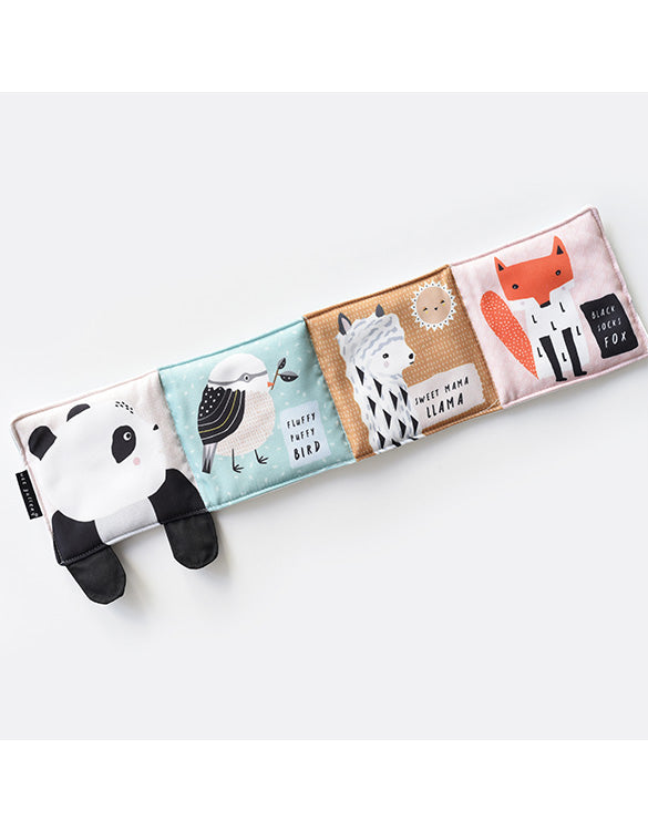 WEE GALLERY - Roly Poly Panda Cloth Book
