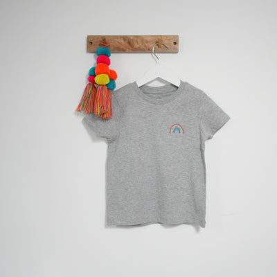 Our Kid Charity Rainbow T-Shirt - Grey