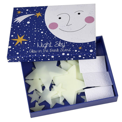 GLOW IN THE DARK STAR STICKERS - Pack of 30
