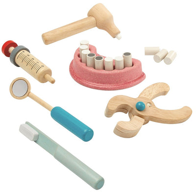 PLAN TOYS - Dentist Set Wooden Toy